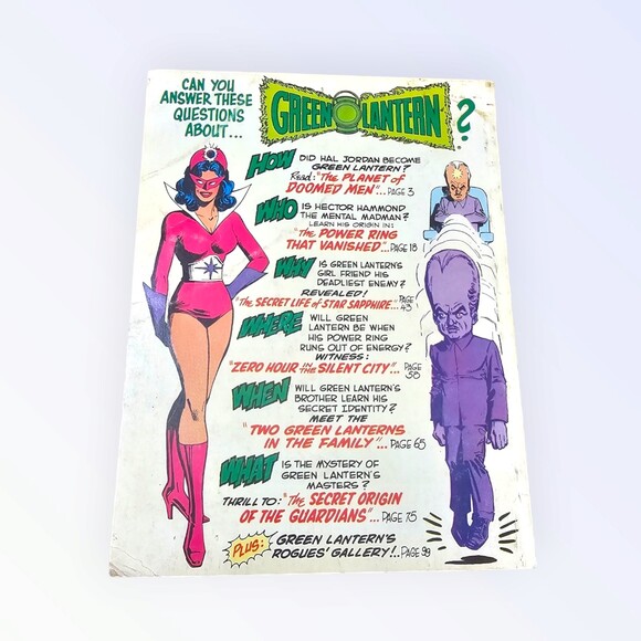 vtg Best of DC Comics Green Lantern - Picture 2 of 3